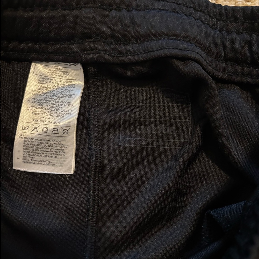 Adidas MENS Black Joggers - Picture 2 of 5